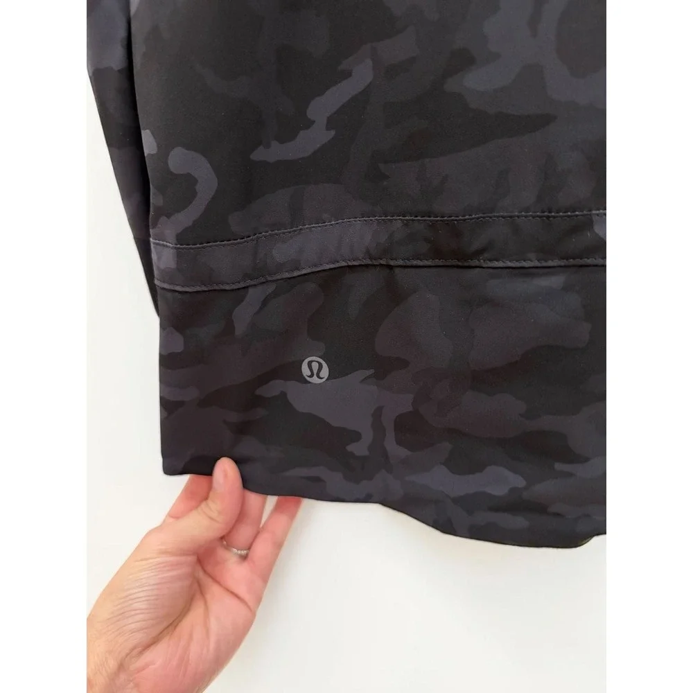 Lululemon Hooded Define Jacket Heritage 365 Camo Deep Coal Multi Size 4